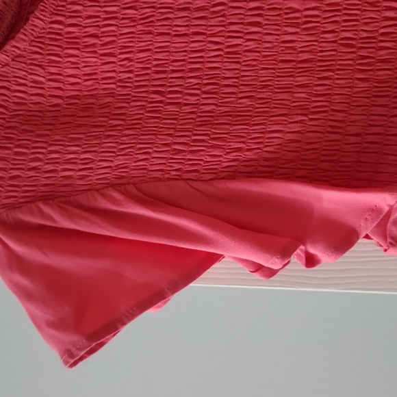 Zesica Pink Smocked Dress - Picture 6 of 8